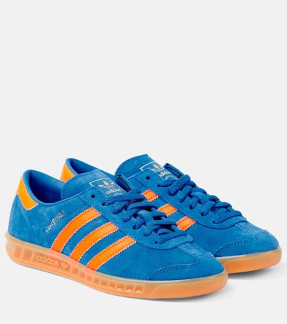 acquistare il lusso Adidas Scarpe Hamburg in pelle scamosciata blu