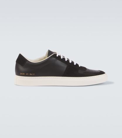 acquistare il lusso Common Projects Scarpe BBall Duo in pelle e camoscio marrone