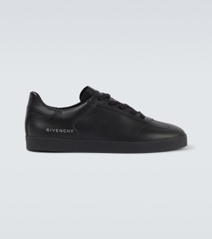 acquistare il lusso Givenchy Scarpe Town in pelle nera