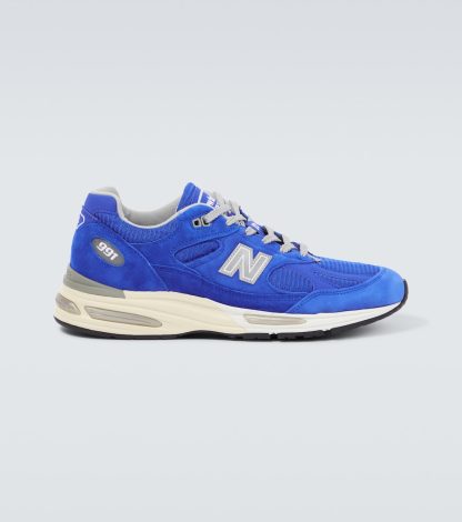 acquistare il lusso New Balance Scarpe Made In UK 991v2 con bordo in pelle scamosciata