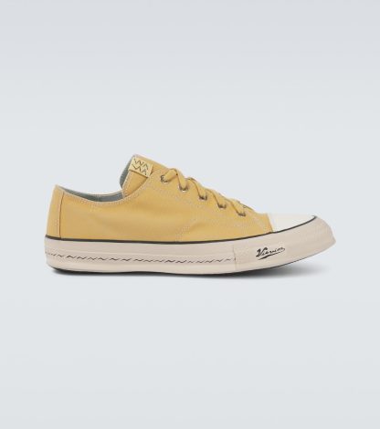 acquistare il lusso Visvim Scarpe Skagway L.T. in tela di colore giallo