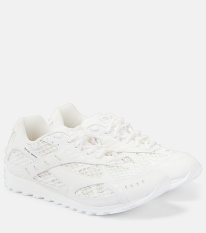 acquistare un designer Bottega Veneta Scarpe Orbit in mesh tecnico bianco