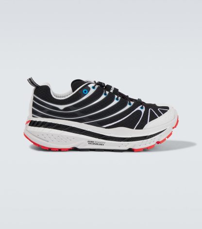 acquistare un designer Hoka One One Scarpe da trail running Stinson EVO OG in nero