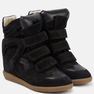 acquistare un designer Isabel Marant Scarpe Bekett in camoscio nero