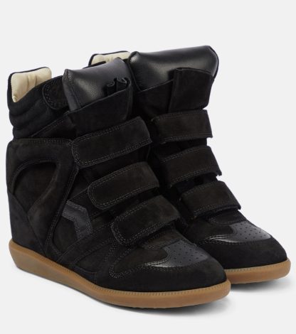 acquistare un designer Isabel Marant Scarpe Bekett in camoscio nero