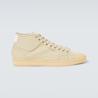 acquistare un designer Saint Laurent Scarpe Court Classic SL/39 in tela beige