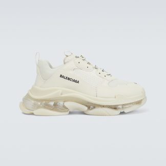 designer a basso costo Balenciaga Scarpe Triple S in bianco