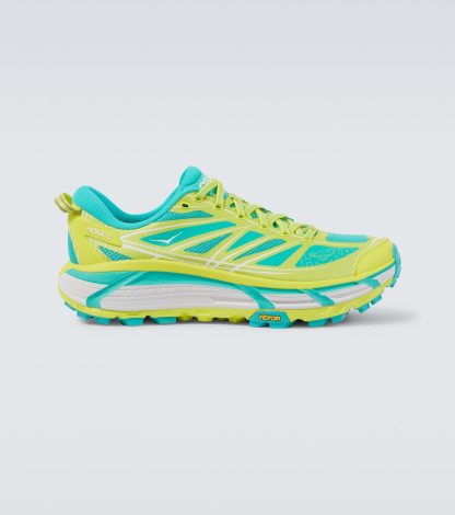 designer a basso costo Hoka One One Scarpe da trail running Mafate Speed 2 in giallo