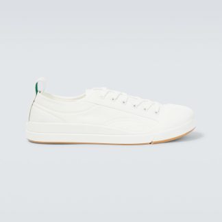 designer all'ingrosso Bottega Veneta Scarpe in tela di colore bianco