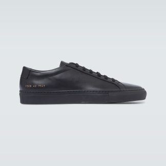 designer all'ingrosso Common Projects Scarpe Achilles Low originali in nero