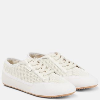 designer all'ingrosso The Row Scarpe Owen in mesh di colore bianco