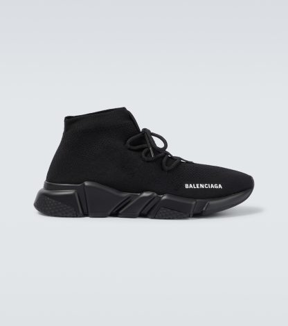 designer contraffatto Balenciaga Scarpe Speed Lace-Up in nero