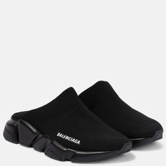 designer contraffatto Balenciaga Scarpe Speed ML Krecy in nero