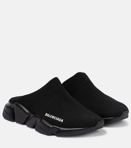 designer contraffatto Balenciaga Scarpe Speed ML Krecy in nero