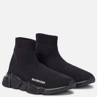 designer contraffatto Balenciaga Scarpe Speed in nero