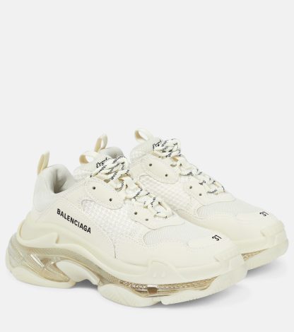 designer contraffatto Balenciaga Scarpe Triple S in bianco