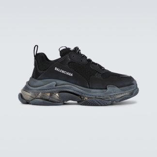 designer contraffatto Balenciaga Scarpe da ginnastica Triple S in nero