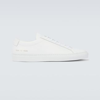 designer contraffatto Common Projects Scarpe Achilles Low originali in bianco