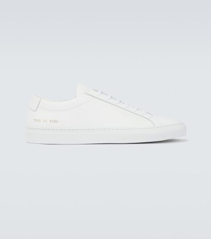 designer contraffatto Common Projects Scarpe Achilles Low originali in bianco