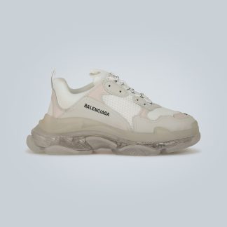 designer di alta qualità Balenciaga Scarpe da ginnastica Triple S Clear Sole in bianco