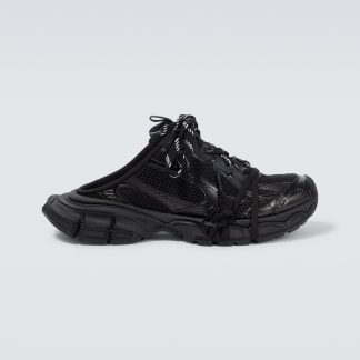 designer di alta qualità Balenciaga muli sneaker in rete 3XL in nero