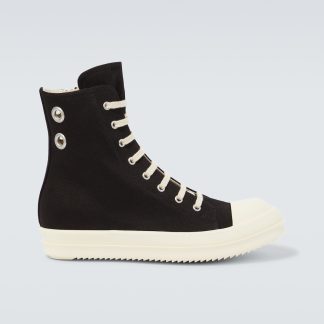 designer di alta qualità DRKSHDW by Rick Owens Scarpe da ginnastica di tela in nero