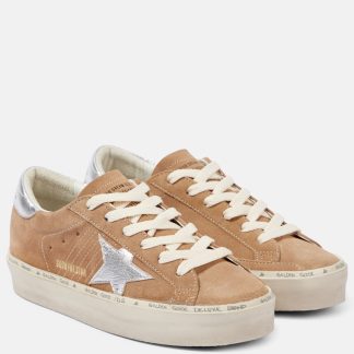 designer di alta qualità Golden Goose Scarpe Hi-Star in pelle scamosciata marrone