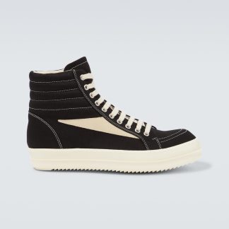 designer di moda DRKSHDW by Rick Owens Scarpe da ginnastica di tela in nero