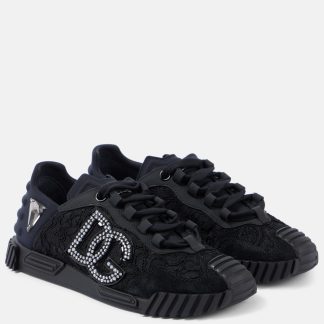 designer di moda Dolce & Gabbana Scarpe con logo in nero