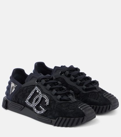 designer di moda Dolce & Gabbana Scarpe con logo in nero