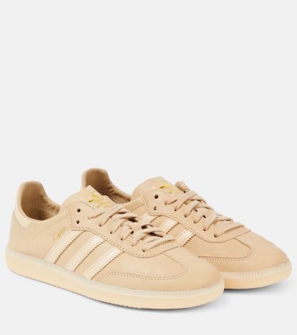 designer di vendita calda Adidas Scarpe Samba Decon in pelle beige