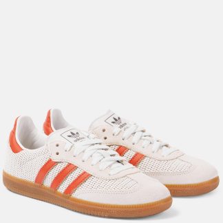 designer di vendita calda Adidas Scarpe Samba OG in pelle scamosciata di colore bianco