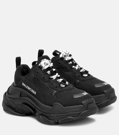 designer di vendita calda Balenciaga Scarpe da ginnastica Triple S in nero