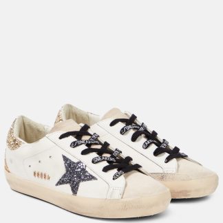 designer di vendita calda Golden Goose Scarpe Super-Star in pelle bianca