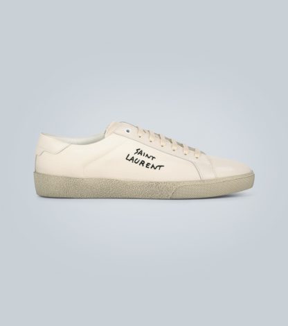 designer di vendita calda Saint Laurent Scarpe da ginnastica Court Classic SL/06 in bianco