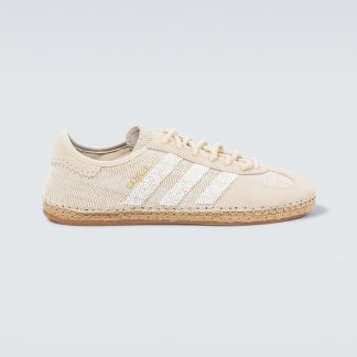 lusso all'ingrosso Adidas x CLOT Scarpe Gazelle in maglia beige