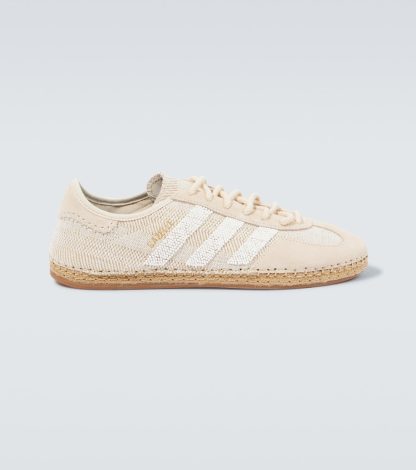 lusso all'ingrosso Adidas x CLOT Scarpe Gazelle in maglia beige