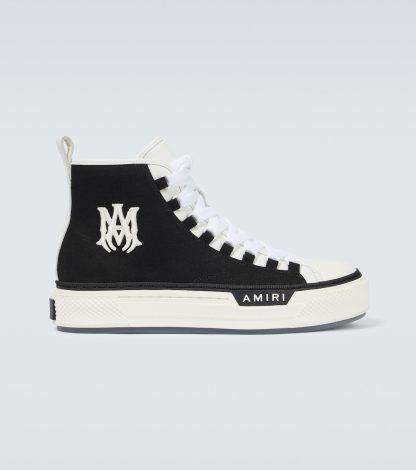 lusso all'ingrosso Amiri Scarpe alte M.A. Court in nero