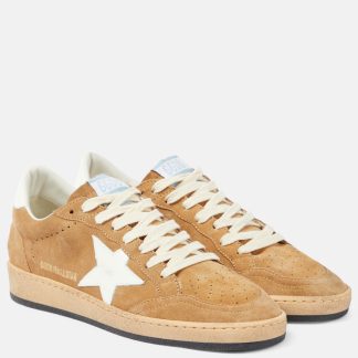 lusso all'ingrosso Golden Goose Scarpe Ball Star in pelle scamosciata beige