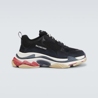 lusso di alta qualità Balenciaga Scarpe da ginnastica Triple S in nero