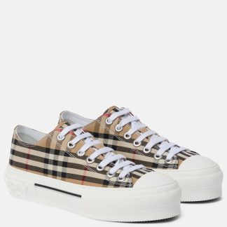 lusso di alta qualità Burberry Scarpe Burberry in tela check multicolore