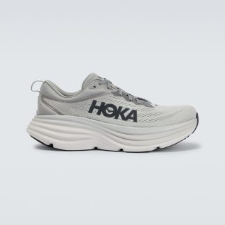 lusso di alta qualità Hoka One One Scarpe da corsa Bondi 8 in grigio