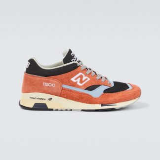 lusso di alta qualità New Balance Scarpe Made in UK 1500 in pelle arancione