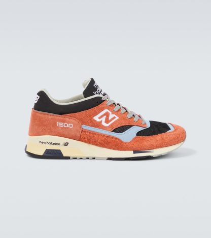 lusso di alta qualità New Balance Scarpe Made in UK 1500 in pelle arancione