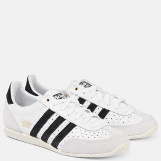 lusso economico Adidas Scarpe Japan in pelle scamosciata di colore bianco