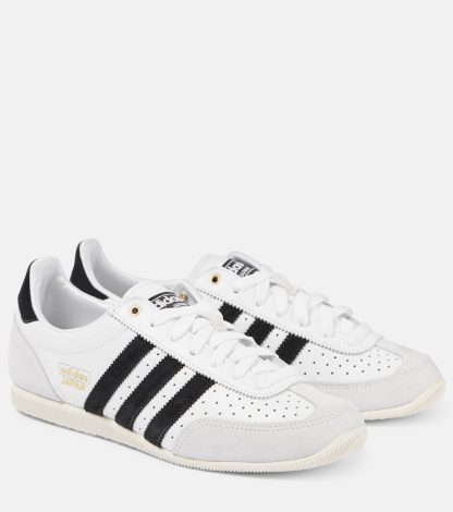 lusso economico Adidas Scarpe Japan in pelle scamosciata di colore bianco