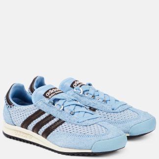 lusso economico Adidas Wales Bonner SL76 - Scarpe blu con rivestimento in pelle