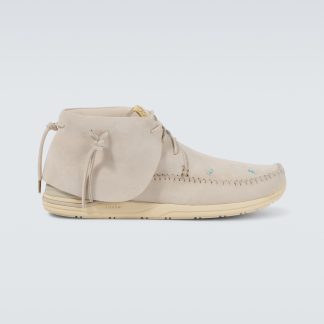 lusso economico Visvim FBT Scarpe Lhamo-Folk in pelle scamosciata beige