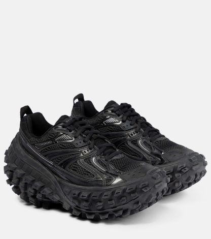 lusso falso Balenciaga Scarpe Bouncer in mesh nero