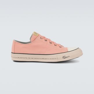 lusso falso Visvim Scarpe Skagway L.T. in tela rosa